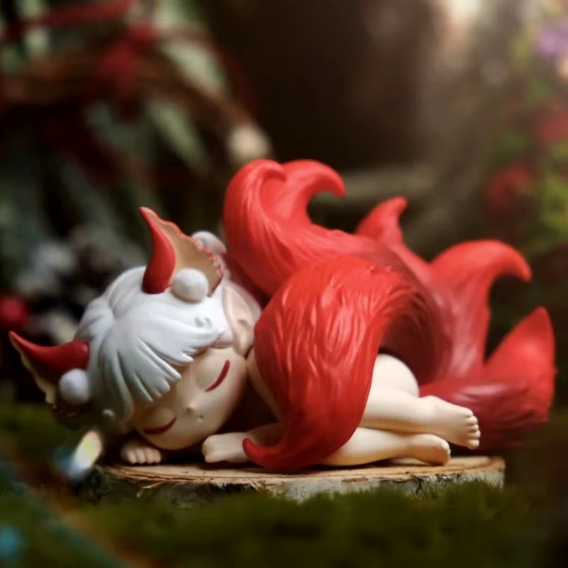 Cute Anime Figure Gift Surprise Box Original Sleep Forest Wizard Series Blind Box Toys Model Random Style