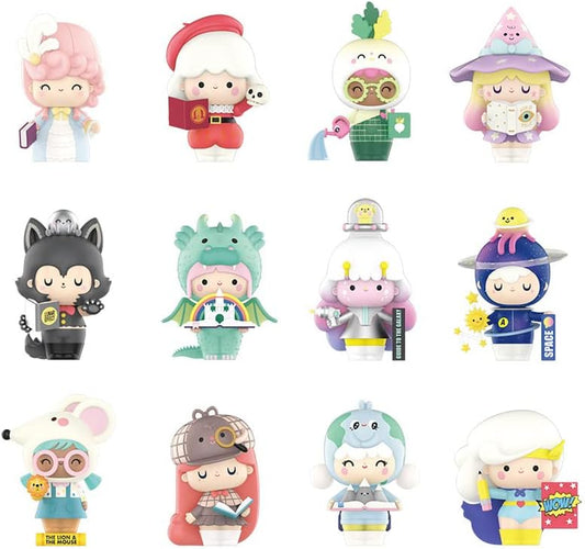 Figure Toy Collection Momiji - Book Shop Series Creative Cute Art Action Figure Toy Box Gift for Christmas Birthday Party Holiday