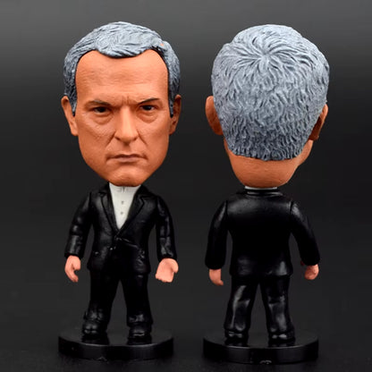 Haaland LAMPARD MOURINHO KLOPP GUARDIOLA 2.5" Figurine Doll Toy Figure