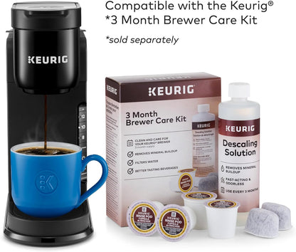 K-Express Single Serve K-Cup Pod Coffee Maker, 3 Brew Sizes, Strong Button Feature, 42Oz Removable Reservoir, Black