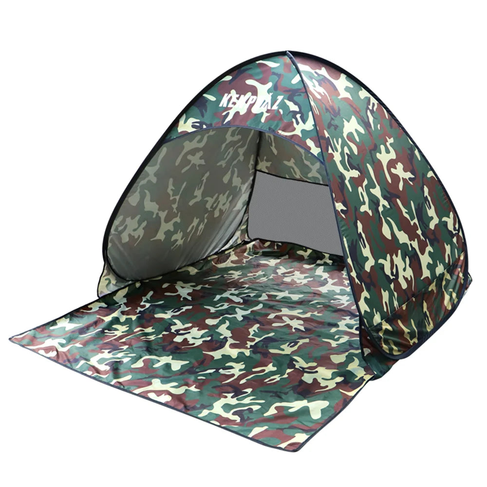 Lightweight Beach Waterproof Family Tent Outdoor Camping Picnic Kids Tents Ventilate Pop up Open Portable for Baby Sun Shade