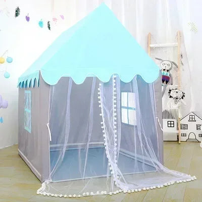 Large Capacity Children'S Tents Princess Castle Kids Outdoor Indoor Play House Children Gift Decoration Game Tent for Boys Girls