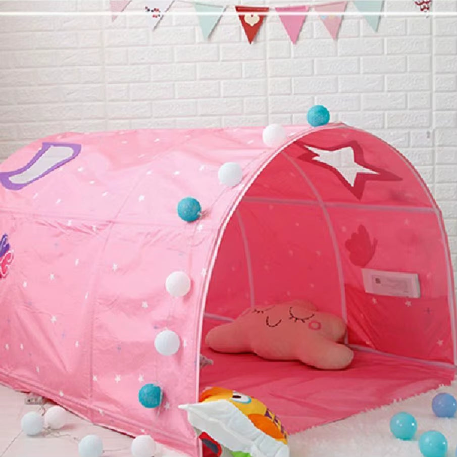 Children'S Play Tent Beach Castle Indoor Outdoor Toy Game House Princess Baby Folding Camping Portable Tipi House Dropshipping