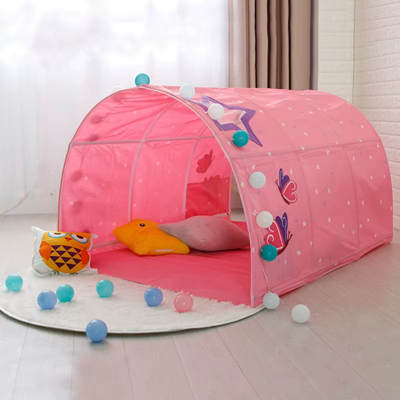 Children'S Play Tent Beach Castle Indoor Outdoor Toy Game House Princess Baby Folding Camping Portable Tipi House Dropshipping