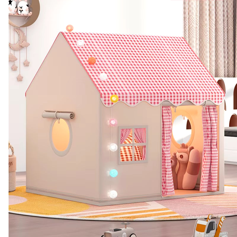 Child Small House Folding Playtent Kid Toy Tent Princess Girl Castle Play House Baby Tent Not Include Light Ball Chrismas Gift